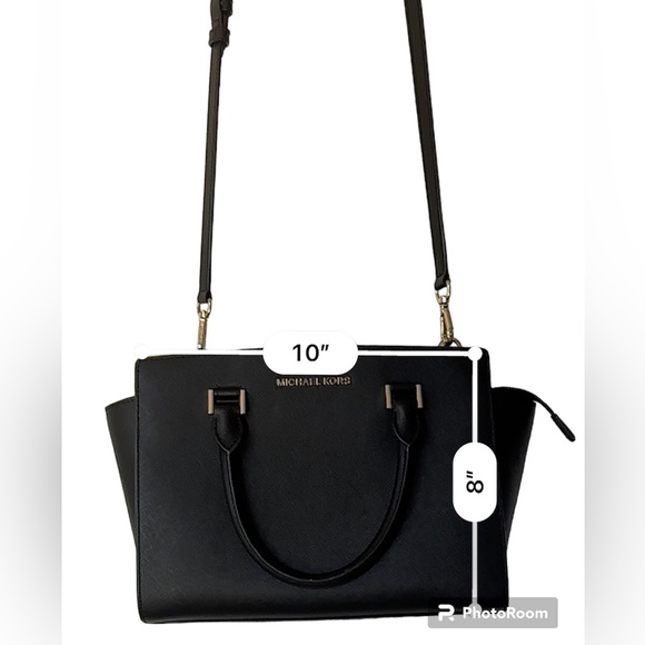 MICHAEL KORS Selma Medium Saffiano Leather Cossbody Bag EXCELLENT CONDITION - Picture 13 of 15